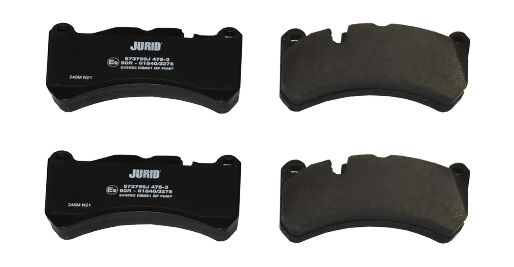 Bremsbelagsatz, Scheibenbremse Vorderachse JURID 573799J