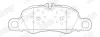 Bremsbelagsatz, Scheibenbremse Vorderachse JURID 573804J