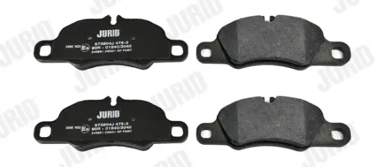 Bremsbelagsatz, Scheibenbremse Vorderachse JURID 573804J Bild Bremsbelagsatz, Scheibenbremse Vorderachse JURID 573804J