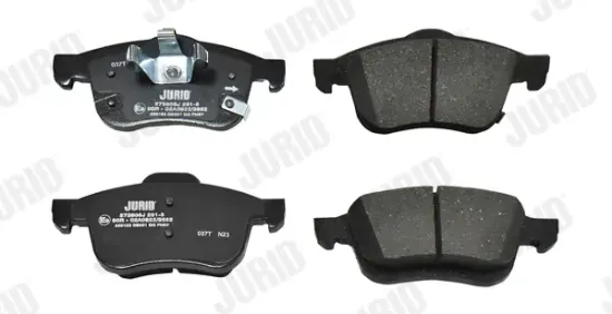 Bremsbelagsatz, Scheibenbremse Vorderachse JURID 573806J Bild Bremsbelagsatz, Scheibenbremse Vorderachse JURID 573806J