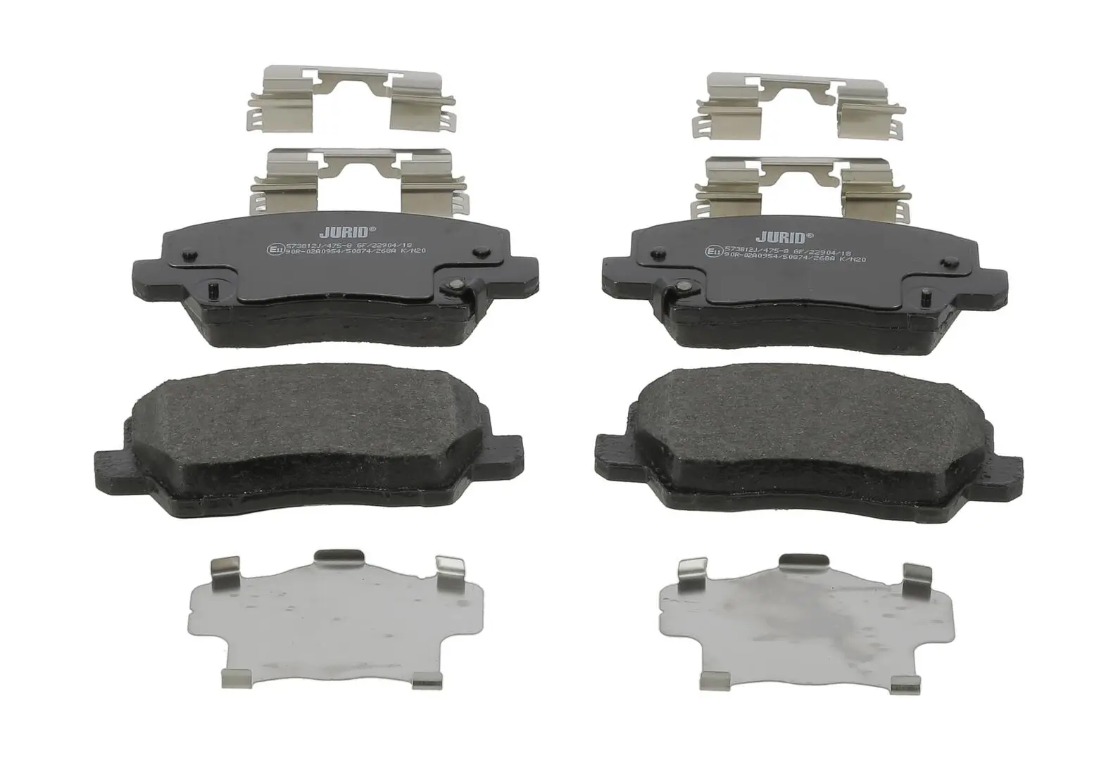 Bremsbelagsatz, Scheibenbremse Vorderachse JURID 573812J