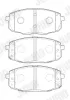Bremsbelagsatz, Scheibenbremse Vorderachse JURID 573813J Bild Bremsbelagsatz, Scheibenbremse Vorderachse JURID 573813J