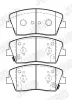 Bremsbelagsatz, Scheibenbremse Vorderachse JURID 573819J Bild Bremsbelagsatz, Scheibenbremse Vorderachse JURID 573819J
