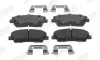 Bremsbelagsatz, Scheibenbremse Vorderachse JURID 573820J