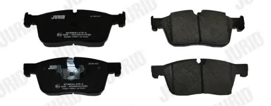 Bremsbelagsatz, Scheibenbremse JURID 573822J Bild Bremsbelagsatz, Scheibenbremse JURID 573822J