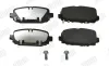 Bremsbelagsatz, Scheibenbremse Hinterachse JURID 573824J Bild Bremsbelagsatz, Scheibenbremse Hinterachse JURID 573824J