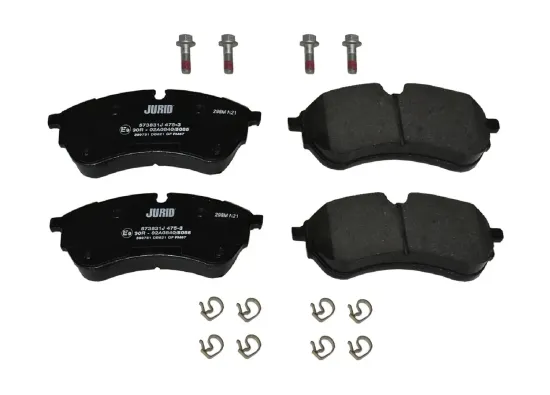 Bremsbelagsatz, Scheibenbremse JURID 573831J Bild Bremsbelagsatz, Scheibenbremse JURID 573831J