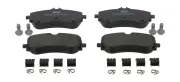 Bremsbelagsatz, Scheibenbremse Hinterachse JURID 573832J
