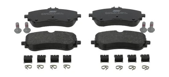 Bremsbelagsatz, Scheibenbremse Hinterachse JURID 573832J Bild Bremsbelagsatz, Scheibenbremse Hinterachse JURID 573832J