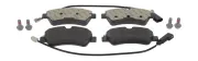 Bremsbelagsatz, Scheibenbremse Hinterachse JURID 573836J