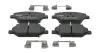 Bremsbelagsatz, Scheibenbremse Vorderachse JURID 573839J Bild Bremsbelagsatz, Scheibenbremse Vorderachse JURID 573839J