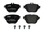 Bremsbelagsatz, Scheibenbremse Hinterachse JURID 573845J