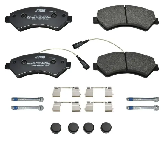 Bremsbelagsatz, Scheibenbremse JURID 573849J Bild Bremsbelagsatz, Scheibenbremse JURID 573849J