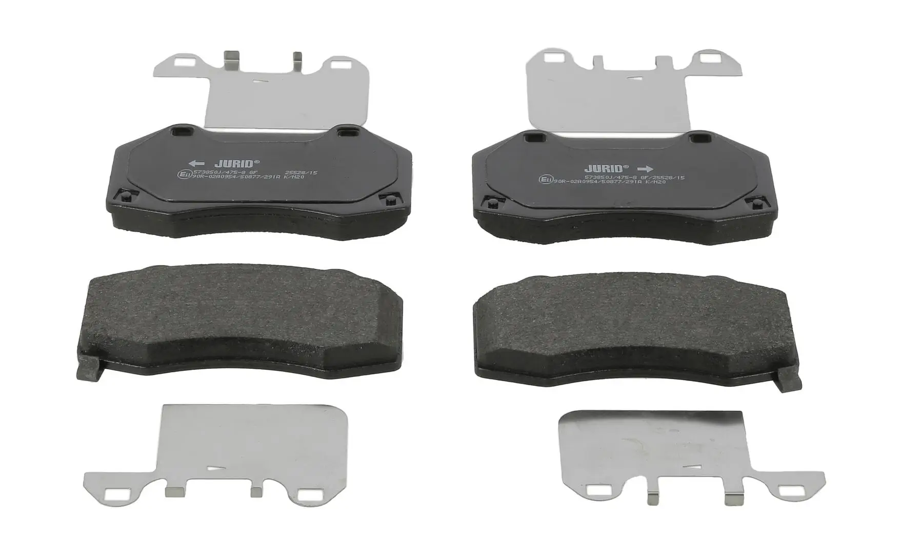 Bremsbelagsatz, Scheibenbremse Vorderachse JURID 573850J