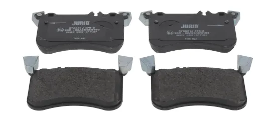 Bremsbelagsatz, Scheibenbremse Vorderachse JURID 573851J Bild Bremsbelagsatz, Scheibenbremse Vorderachse JURID 573851J