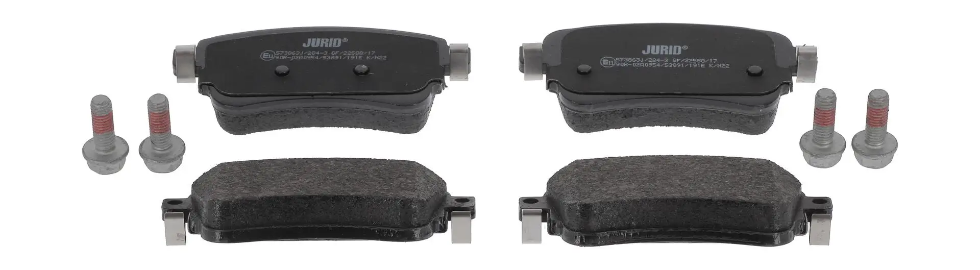 Bremsbelagsatz, Scheibenbremse JURID 573863J