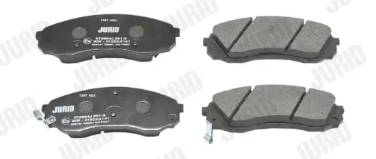 Bremsbelagsatz, Scheibenbremse Vorderachse JURID 573864J Bild Bremsbelagsatz, Scheibenbremse Vorderachse JURID 573864J