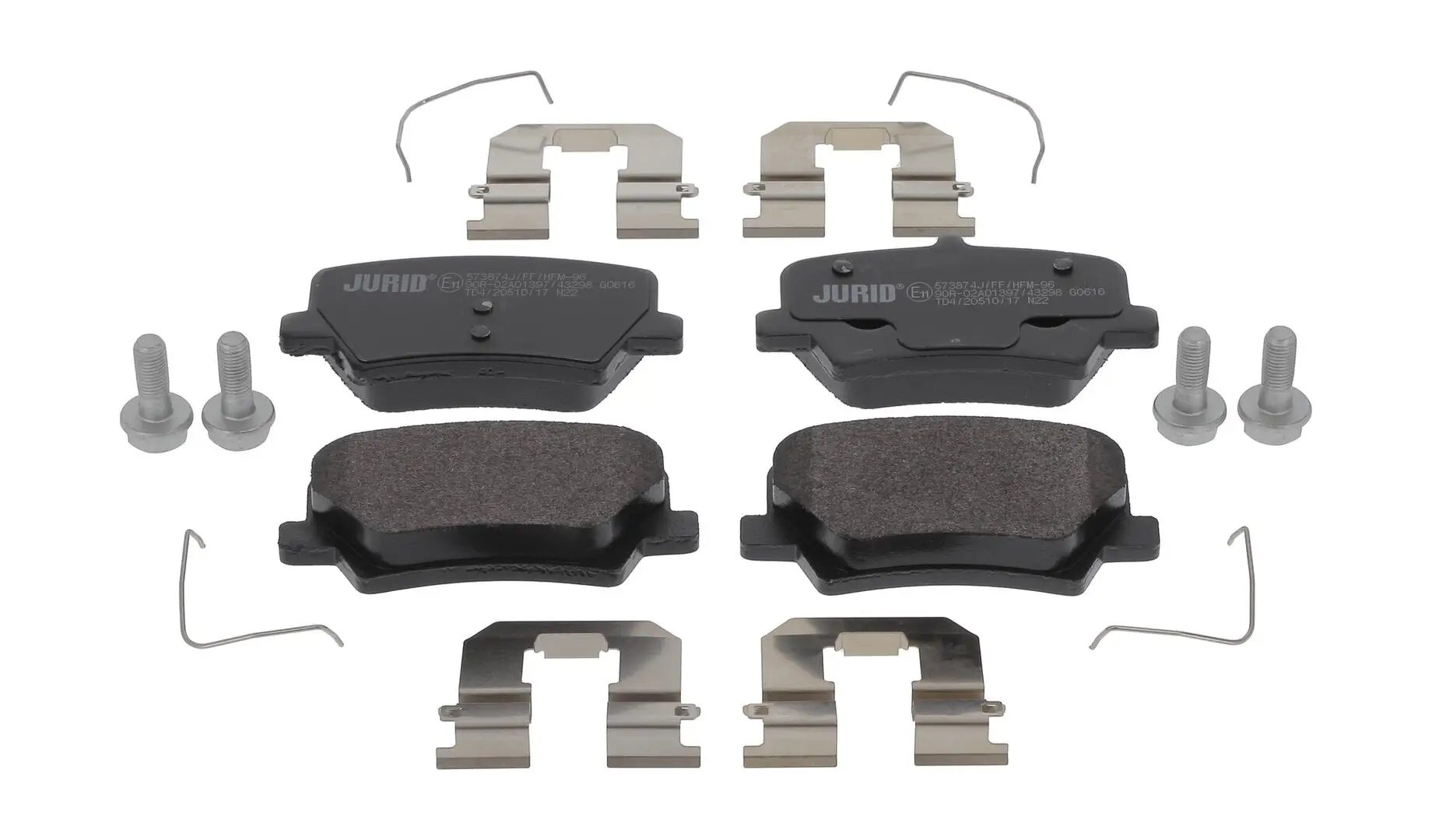 Bremsbelagsatz, Scheibenbremse JURID 573874J