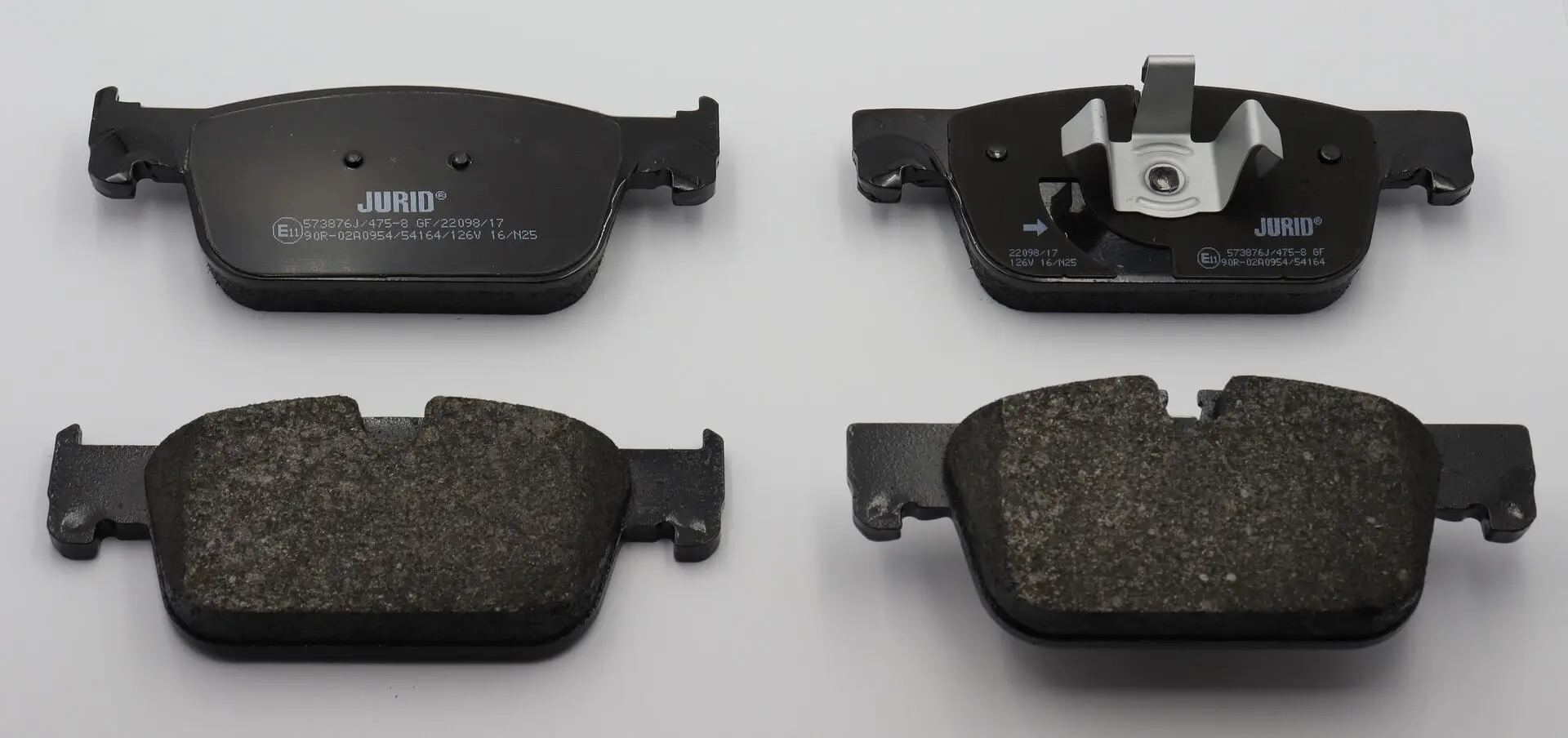 Bremsbelagsatz, Scheibenbremse JURID 573876J