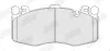 Bremsbelagsatz, Scheibenbremse Vorderachse JURID 573879J Bild Bremsbelagsatz, Scheibenbremse Vorderachse JURID 573879J