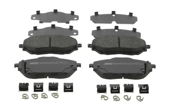 Bremsbelagsatz, Scheibenbremse Vorderachse JURID 573884J Bild Bremsbelagsatz, Scheibenbremse Vorderachse JURID 573884J