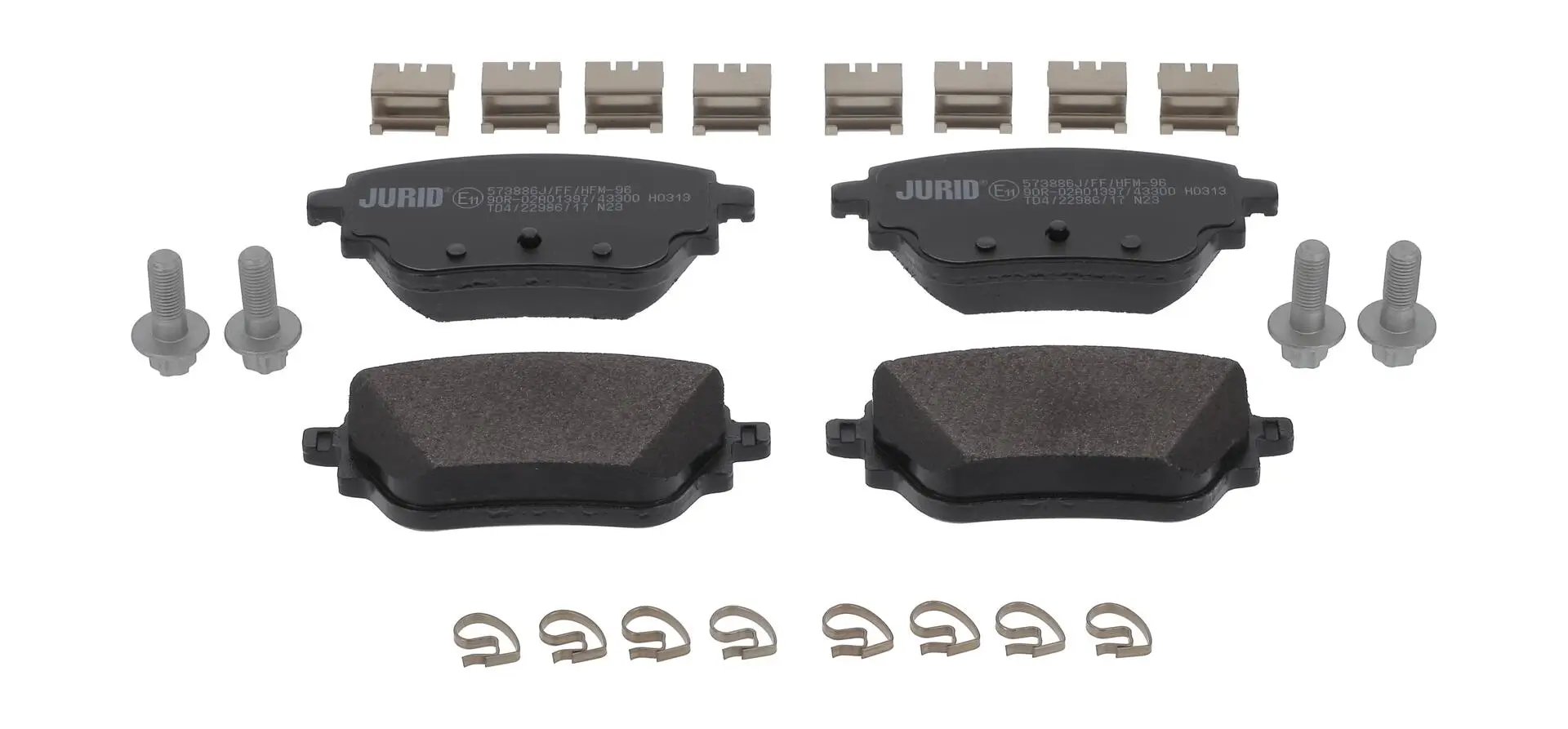 Bremsbelagsatz, Scheibenbremse JURID 573886J