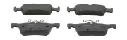 Bremsbelagsatz, Scheibenbremse Hinterachse JURID 573888J
