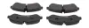 Bremsbelagsatz, Scheibenbremse Hinterachse JURID 573889J Bild Bremsbelagsatz, Scheibenbremse Hinterachse JURID 573889J