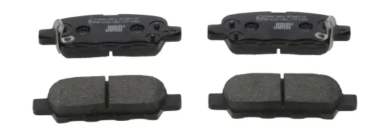 Bremsbelagsatz, Scheibenbremse Hinterachse JURID 573890J Bild Bremsbelagsatz, Scheibenbremse Hinterachse JURID 573890J