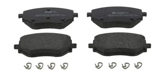 Bremsbelagsatz, Scheibenbremse Vorderachse JURID 573896J Bild Bremsbelagsatz, Scheibenbremse Vorderachse JURID 573896J