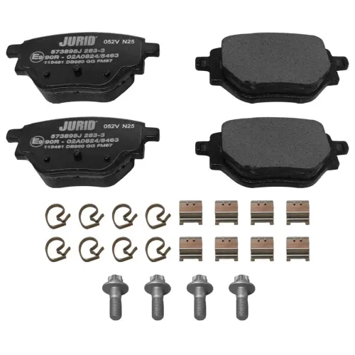 Bremsbelagsatz, Scheibenbremse JURID 573898J Bild Bremsbelagsatz, Scheibenbremse JURID 573898J