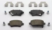 Bremsbelagsatz, Scheibenbremse Hinterachse JURID 573903J