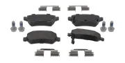 Bremsbelagsatz, Scheibenbremse Hinterachse JURID 573903J