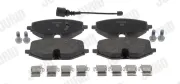 Bremsbelagsatz, Scheibenbremse Vorderachse JURID 573904J