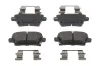 Bremsbelagsatz, Scheibenbremse Hinterachse JURID 573905J