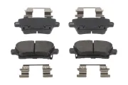 Bremsbelagsatz, Scheibenbremse Hinterachse JURID 573905J
