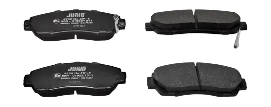 Bremsbelagsatz, Scheibenbremse Vorderachse JURID 573913J Bild Bremsbelagsatz, Scheibenbremse Vorderachse JURID 573913J