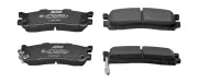 Bremsbelagsatz, Scheibenbremse Hinterachse JURID 573914J