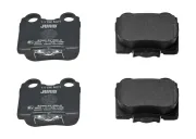 Bremsbelagsatz, Scheibenbremse Hinterachse JURID 573915J