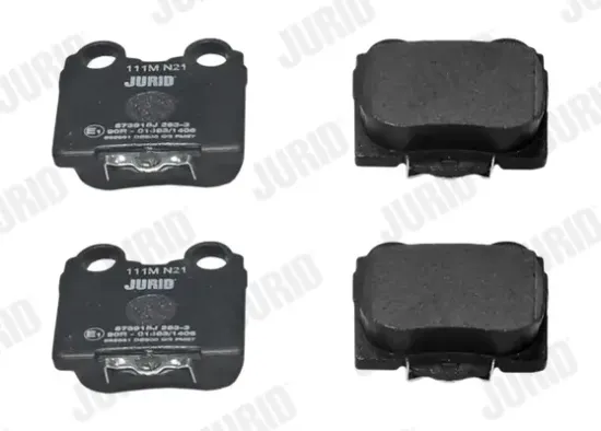 Bremsbelagsatz, Scheibenbremse Hinterachse JURID 573915J Bild Bremsbelagsatz, Scheibenbremse Hinterachse JURID 573915J
