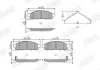 Bremsbelagsatz, Scheibenbremse Vorderachse JURID 573916J Bild Bremsbelagsatz, Scheibenbremse Vorderachse JURID 573916J