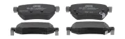 Bremsbelagsatz, Scheibenbremse Hinterachse JURID 573917J