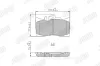Bremsbelagsatz, Scheibenbremse Vorderachse JURID 573935J Bild Bremsbelagsatz, Scheibenbremse Vorderachse JURID 573935J
