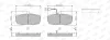 Bremsbelagsatz, Scheibenbremse Vorderachse JURID 573943J Bild Bremsbelagsatz, Scheibenbremse Vorderachse JURID 573943J