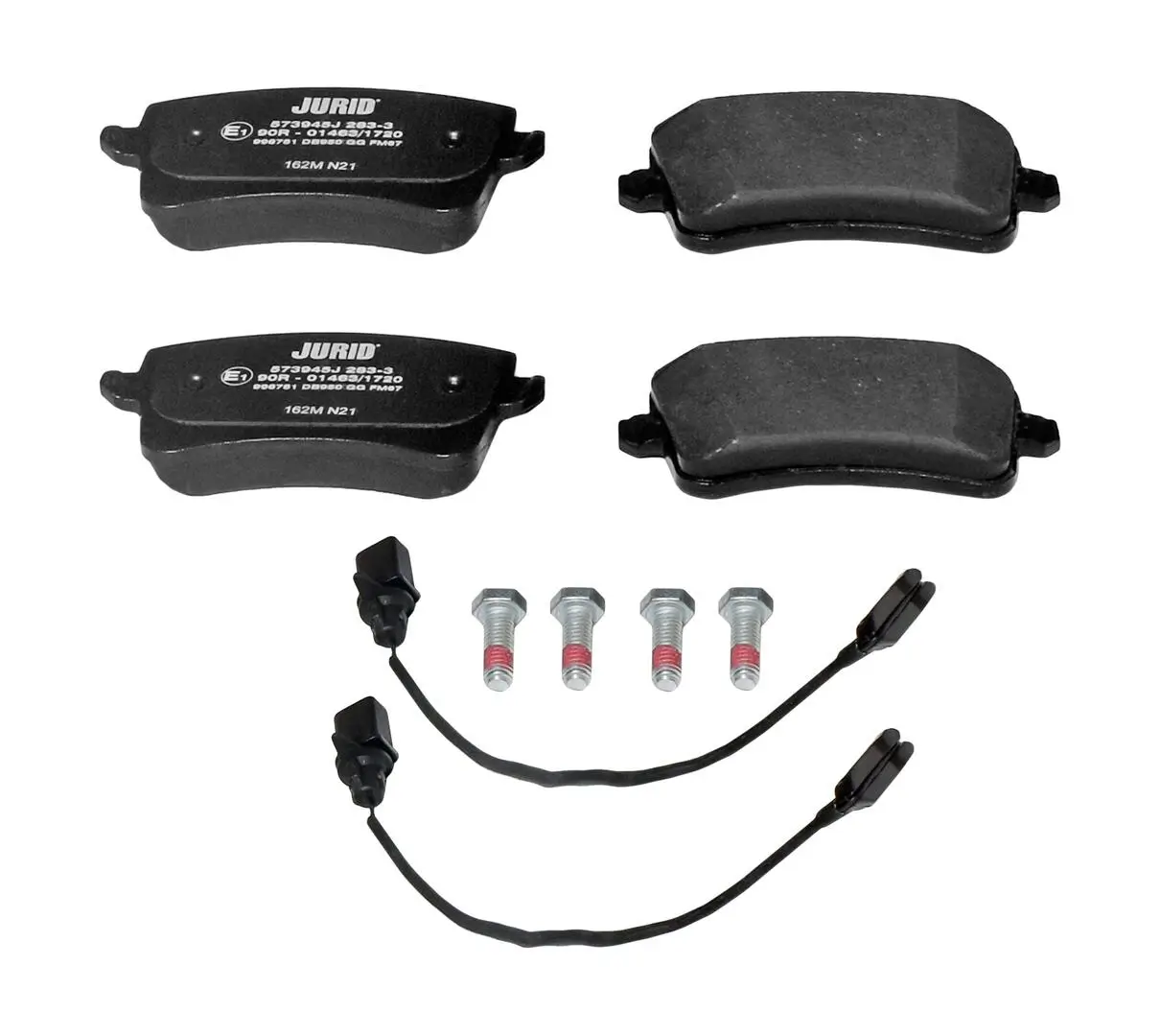 Bremsbelagsatz, Scheibenbremse JURID 573945J