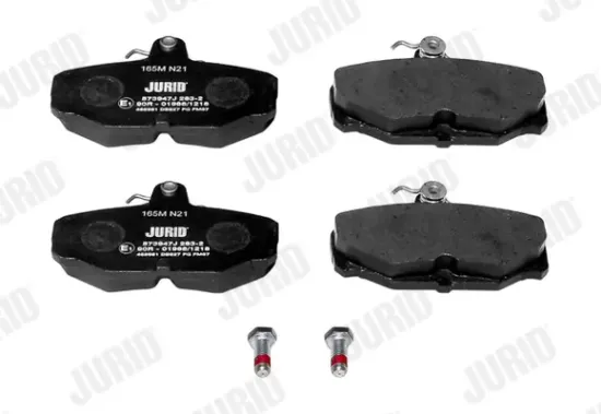 Bremsbelagsatz, Scheibenbremse Hinterachse JURID 573947J Bild Bremsbelagsatz, Scheibenbremse Hinterachse JURID 573947J