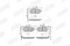 Bremsbelagsatz, Scheibenbremse Vorderachse JURID 573958J Bild Bremsbelagsatz, Scheibenbremse Vorderachse JURID 573958J