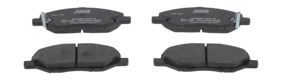 Bremsbelagsatz, Scheibenbremse Vorderachse JURID 573967J Bild Bremsbelagsatz, Scheibenbremse Vorderachse JURID 573967J