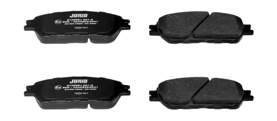 Bremsbelagsatz, Scheibenbremse Vorderachse JURID 573968J Bild Bremsbelagsatz, Scheibenbremse Vorderachse JURID 573968J