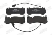 Bremsbelagsatz, Scheibenbremse Vorderachse JURID 573969J